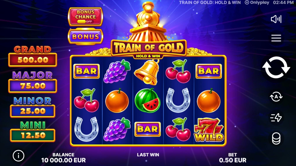 Train of Gold Hold and Win - Base Game